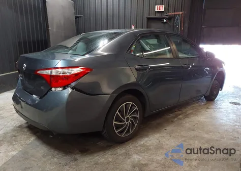 2016 Toyota Corolla Le из США, поврежденный, VIN 2T1BURHE9GC565364